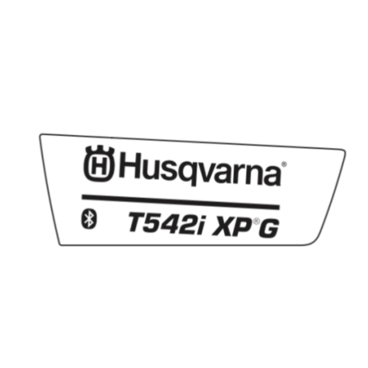 Decal Product T542Ixpg Bt 5388371-03 in the group Spare parts Husqvarna T542i XPG at Motorsågsbutiken (5388371-03)