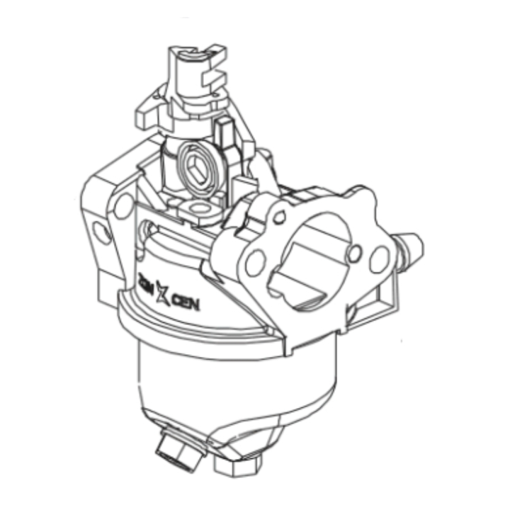 Carburettors Carburettors Hs 123 5389681-01 in the group  at Motorsågsbutiken (5389681-01)