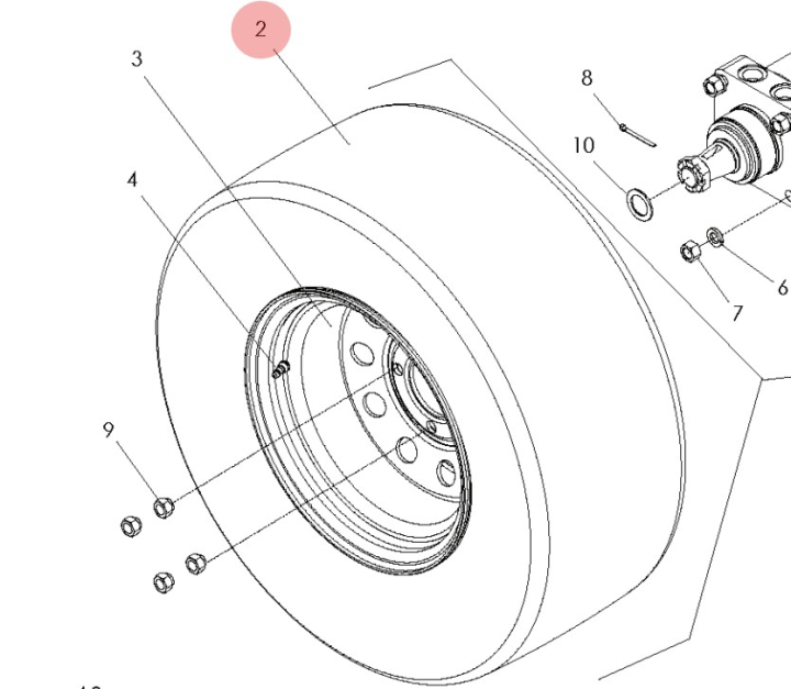 Deck 5391125-99 in the group  at Motorsågsbutiken (5391125-99)