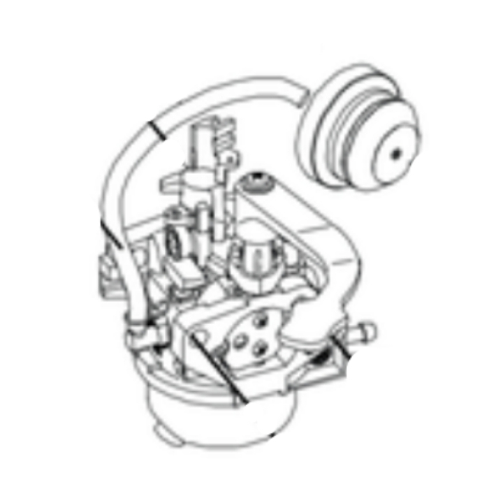 Carburettor in the group at Motorsågsbutiken (5401761-01)