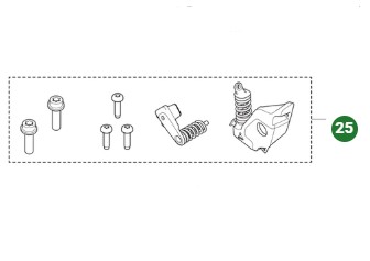 Vibration isolator Husqvarna 564XP/G in the group Husqvarna Chainsaw 5-series at Motorsågsbutiken (5401800-01)