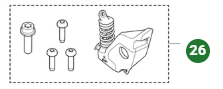 Vibration isolator in the group Husqvarna Chainsaw 5-series at Motorsågsbutiken (5402600-02)