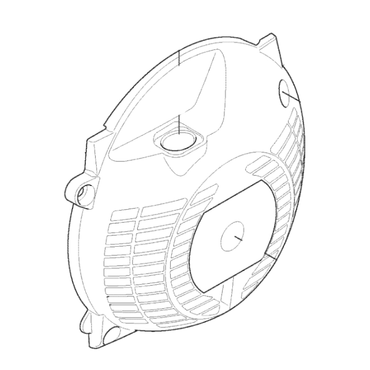 Starter Housing 5440958-04 in the group  at Motorsågsbutiken (5440958-04)