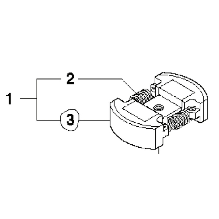 Clutch reverse in the group  at Motorsågsbutiken (5443035-01)