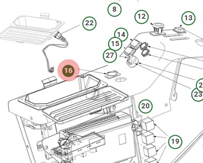 Switch Engine Speed 5443134-02 in the group  at Motorsågsbutiken (5443134-02)