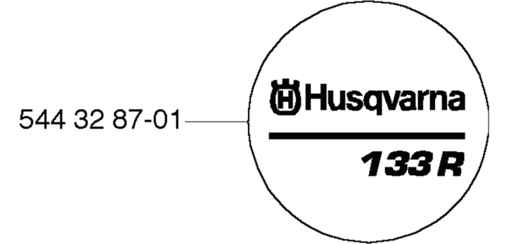 Decal, Starter 5443287-01 in the group at Motorsågsbutiken (5443287-01)
