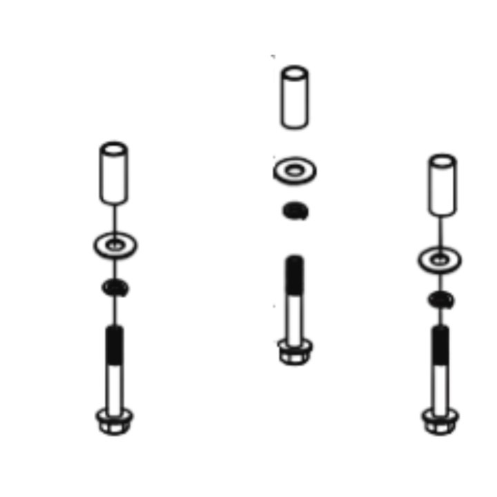 Powerhead Assy Fastener Kit 5460081-01 in the group  at Motorsågsbutiken (5460081-01)