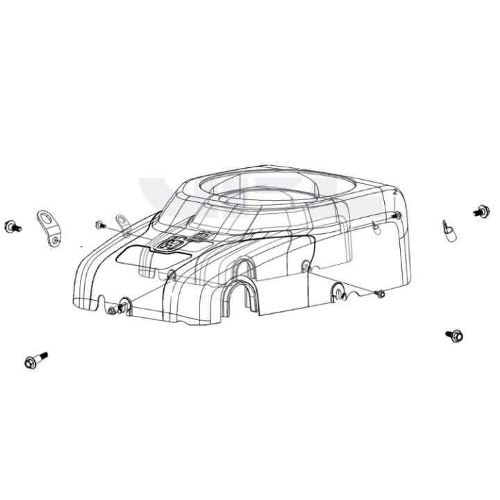 Fan Cover in the group  at Motorsågsbutiken (5460295-01)