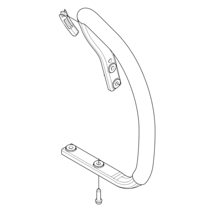Front handle assembly 550i XPG in the group Husqvarna Chainsaw 5-series at Motorsågsbutiken (5460597-02)