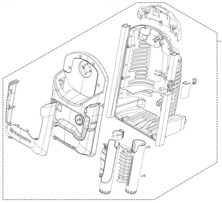 Cover Kit Pw 240 5460919-01 in the group at Motorsågsbutiken (5460919-01)