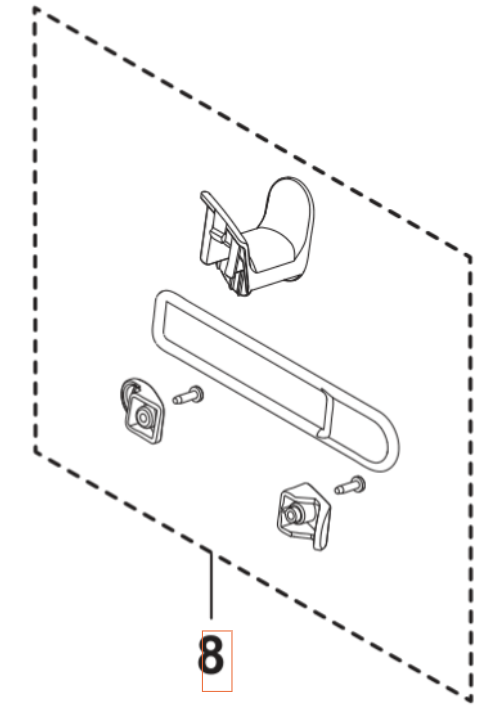 Cable Hooks Kit 5460921-01 in the group  at Motorsågsbutiken (5460921-01)