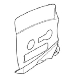 Chain Guide Plate in the group  at Motorsågsbutiken (5462343-01)