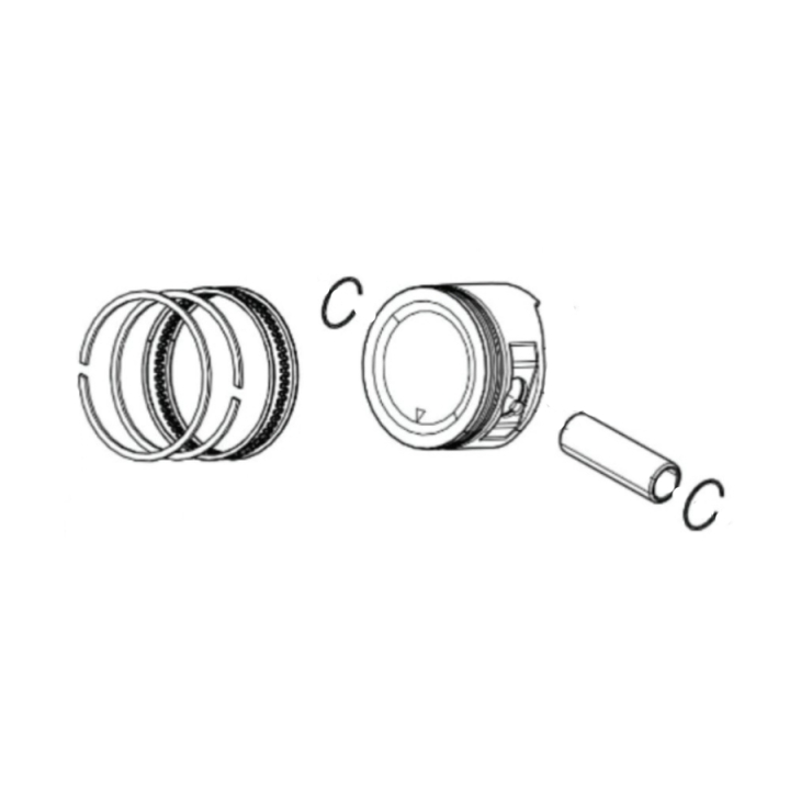 Piston Kit 5464900-01 in the group  at Motorsågsbutiken (5464900-01)