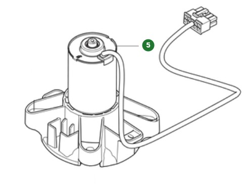 Cutting motor front Gardena Sileno Max, Sileno Free in the group at Motorsågsbutiken (5466779-02)