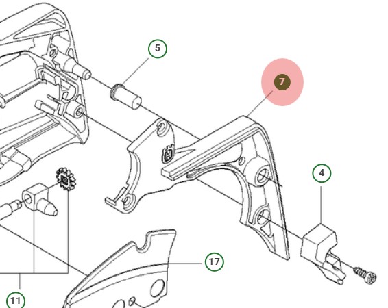 Cover cap in the group  at Motorsågsbutiken (5468371-01)