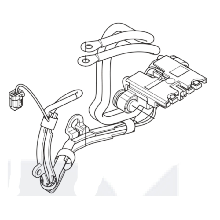 Upper wiring harness, power cable in the group Husqvarna Chainsaw 5-series at Motorsågsbutiken (5471190-02)