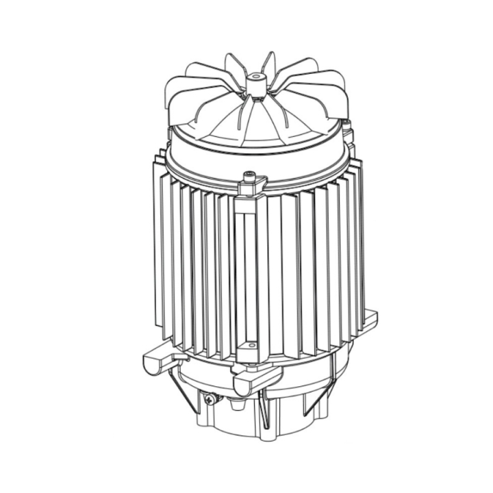 Motor 2.1KW aluminum 50HZ in the group at Motorsågsbutiken (5473737-01)