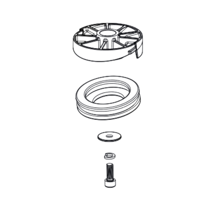Wobble disc kit 10 dough in the group  at Motorsågsbutiken (5473741-01)