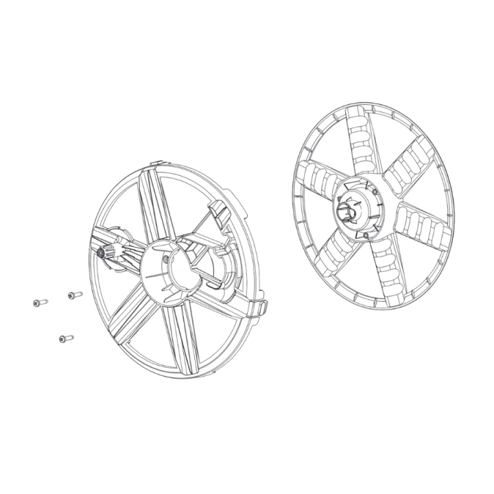 Hose reel support in the group at Motorsågsbutiken (5473793-01)