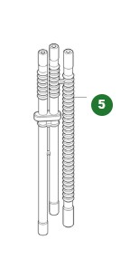 Fuel hose in the group Husqvarna Chainsaw 5-series at Motorsågsbutiken (5480134-01)