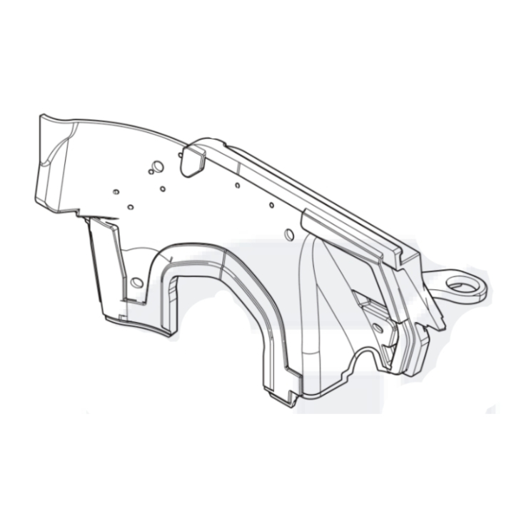 Partition wall in the group Husqvarna Chainsaw 5-series at Motorsågsbutiken (5481855-01)