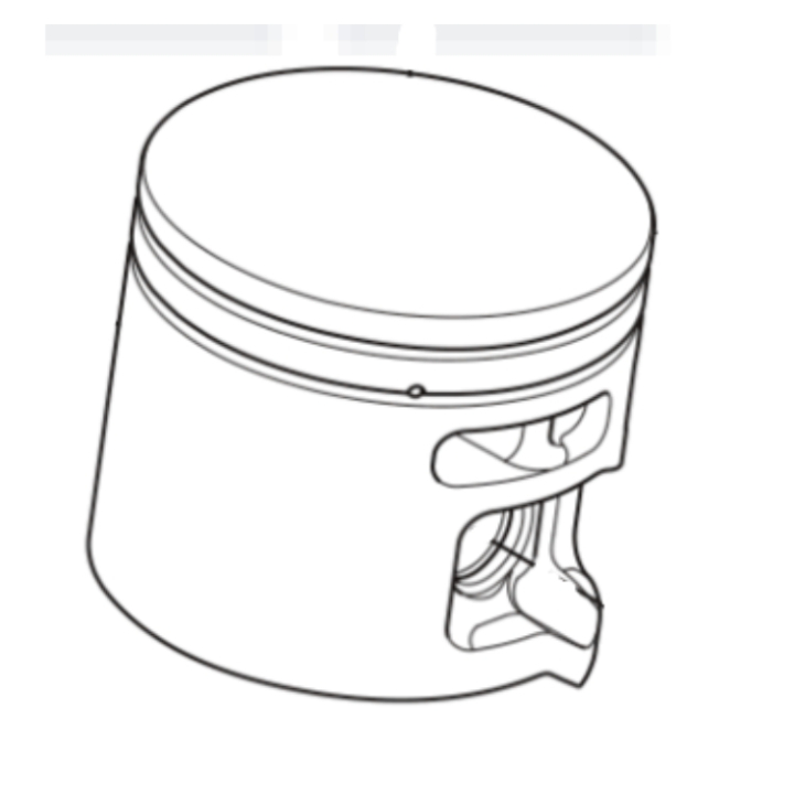 Piston 564XPG in the group Husqvarna Chainsaw 5-series at Motorsågsbutiken (5487075-02)