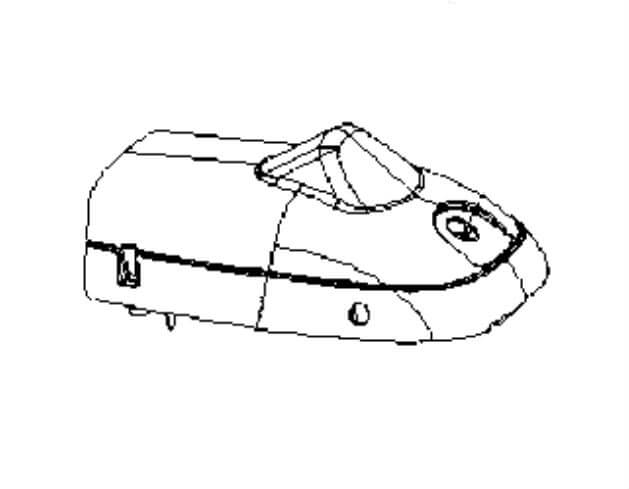 Cylinder Cover 5742259-01 in the group  at Motorsågsbutiken (5742259-01)
