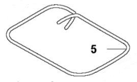 Seal Strip in the group Automower 305 - 2022 at Motorsågsbutiken (5748747-11)