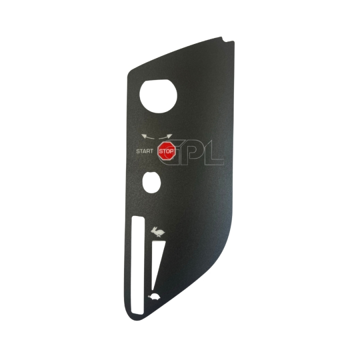 Control panel decal HST, no choke in the group  at Motorsågsbutiken (5752227-02)