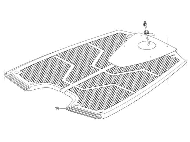 Charge plate in the group  at Motorsågsbutiken (5752316-02)
