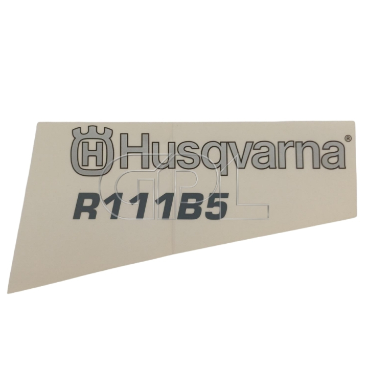 Decal Husqvarna R111B5 in the group  at Motorsågsbutiken (5752531-02)