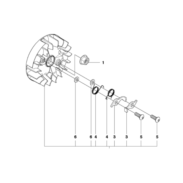 Rotor 5753221-01 in the group  at Motorsågsbutiken (5753221-01)
