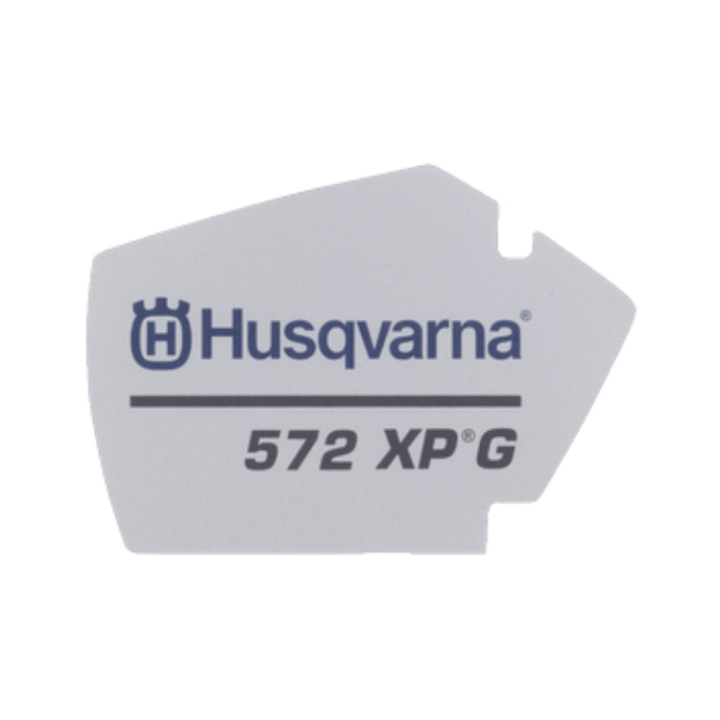 Decal 5753964-02 in the group Husqvarna Chainsaw 5-series / Spare parts Husqvarna 572XP/G chainsaw at Motorsågsbutiken (5753964-02)