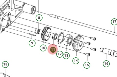 Distance 5753992-01 in the group  at Motorsågsbutiken (5753992-01)
