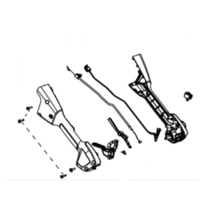 Throttle Handle Assy 5756711-01 in the group  at Motorsågsbutiken (5756711-01)