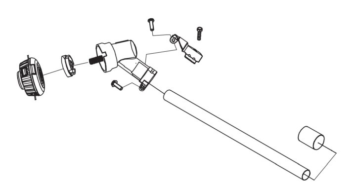 Axle, Set 5760295-04 in the group  at Motorsågsbutiken (5760295-04)