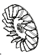 Fan Wheel 5765401-01 in the group at Motorsågsbutiken (5765401-01)