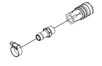 Water Connection 5765461-01 in the group  at Motorsågsbutiken (5765461-01)