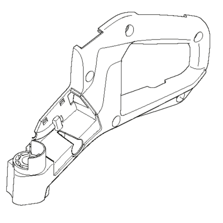 Handle Rear in the group  at Motorsågsbutiken (5765473-01)