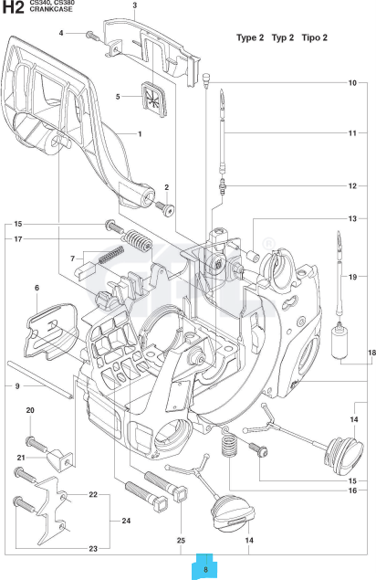 Chassis 5778312-03 in the group at Motorsågsbutiken (5778312-03)