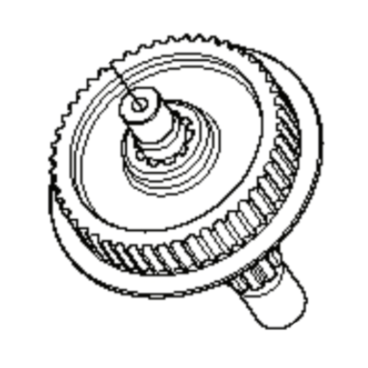 Blade shaft in the group  at Motorsågsbutiken (5779895-01)