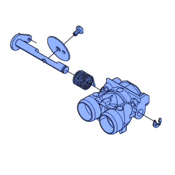 Throttle body Kpl 5782278-01 in the group at Motorsågsbutiken (5782278-01)