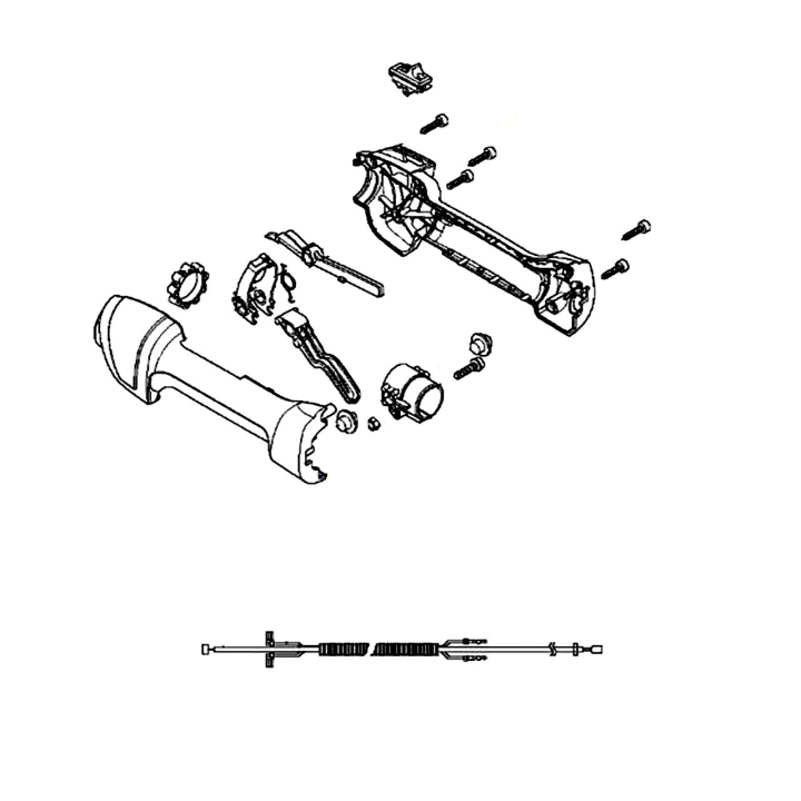 Throttle Control Complete 5782795-03 in the group  at Motorsågsbutiken (5782795-03)