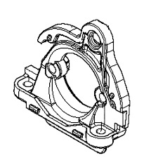 Flange 5791810-01 in the group Husqvarna Chainsaw 5-series / Spare parts Husqvarna 543XP/G chainsaw at Motorsågsbutiken (5791810-01)