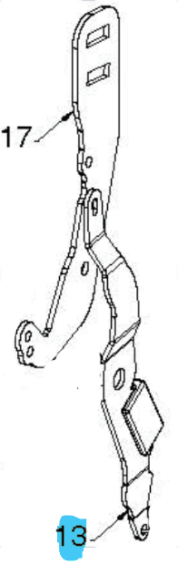 Arm To Pulley 5797633-01 in the group  at Motorsågsbutiken (5797633-01)