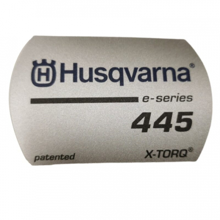Decal 5808153-01 in the group Husqvarna Chainsaw 4-series / Spare parts Husqvarna 445E/Triobrake II at Motorsågsbutiken (5808153-01)