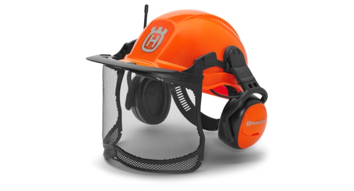 Forest helmet Husqvarna Functional with FM radio in the group Clothes & Protective Equipment / Protective Helmets at Motorsågsbutiken (5810407-01)