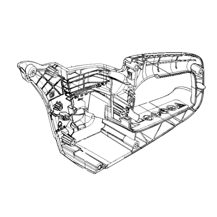 Rear Handle 5816032-01 in the group  at Motorsågsbutiken (5816032-01)