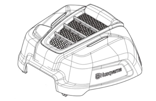 COVER CMPL ENGINE HOOD HUSQVARNA in the group  at Motorsågsbutiken (5816138-02)