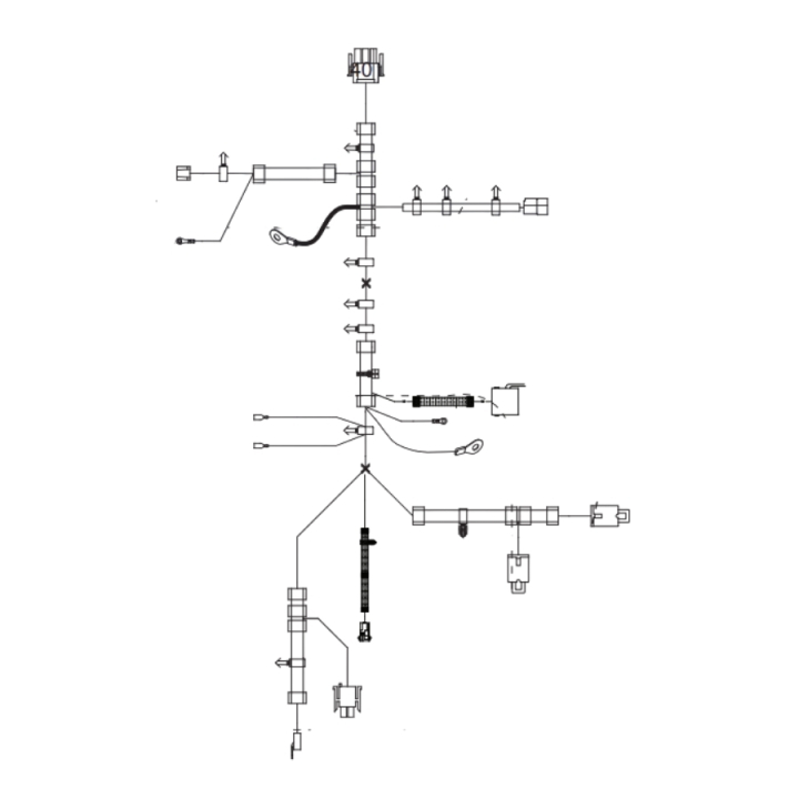 Wiring 5816864-02 in the group at Motorsågsbutiken (5816864-02)